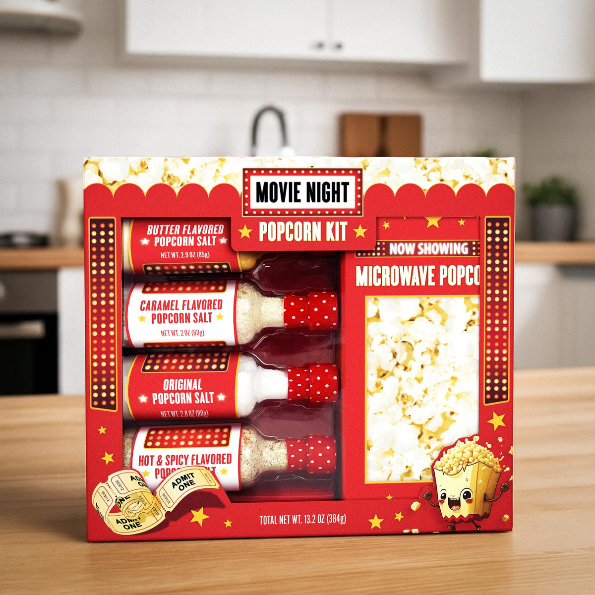 MSRF butter seasoning jar adds rich flavor for popcorn.