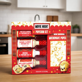 MSRF butter seasoning jar adds rich flavor for popcorn.