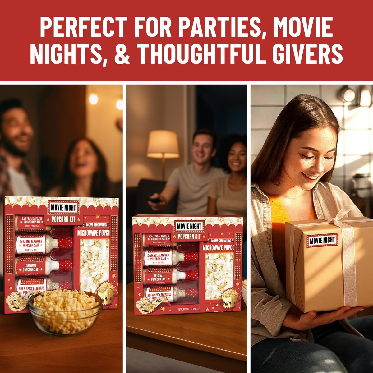 MSRF reusable popcorn boxes for stylish, reusable serving.