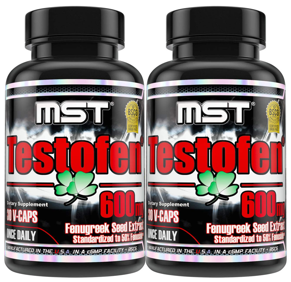 MST Testofen twin-pack box front showing two bottles for value