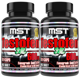 MST Testofen twin-pack box front showing two bottles for value