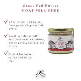 MT Capra Goat Milk Ghee added to coffee for a creamy texture.