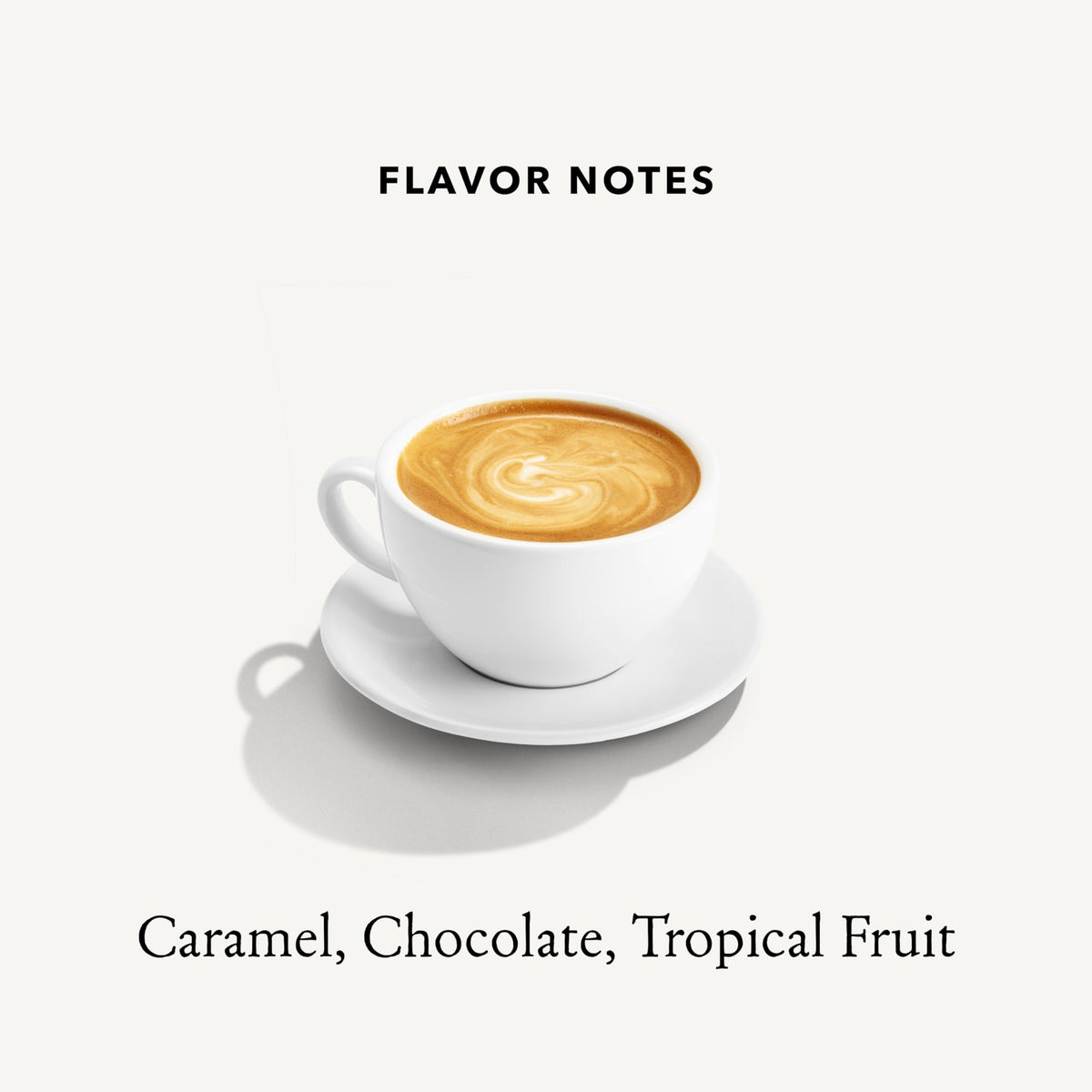 Mt. Comfort Coffee Decaf Colombia cup ready to enjoy with a smooth finish.