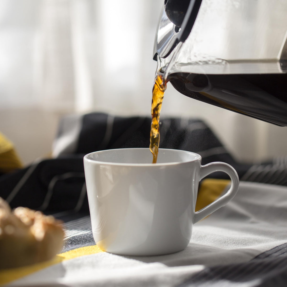 Mt. Comfort Coffee Decaf Colombia small farms origin emphasizes ethical sourcing.