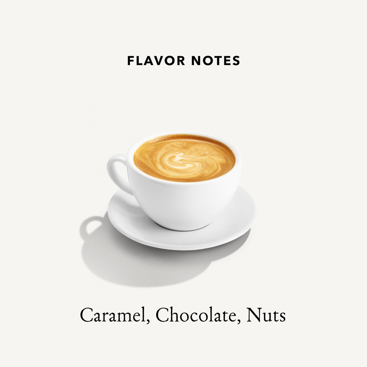 Cup of Mt. Comfort Coffee Guatemala Medium Roast with crema showcases refined smoothness