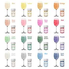 MtColors edible glitter for cookies enhances cookies with safe sparkle