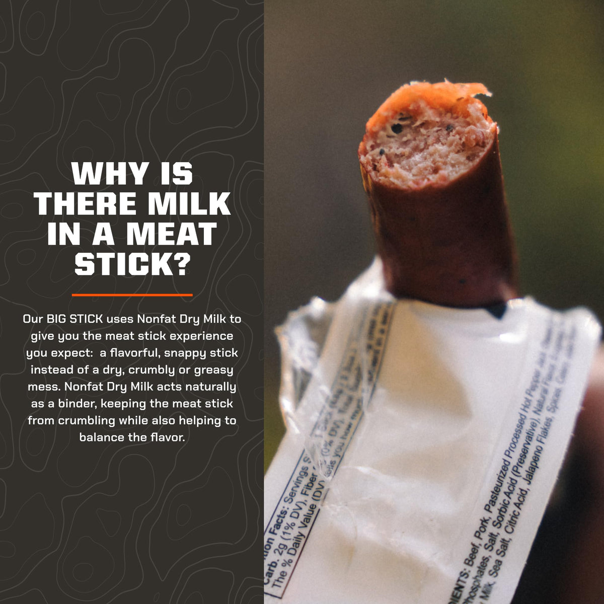 MTN OPS Big Stick buffalo spice delivers bold flavor and energy
