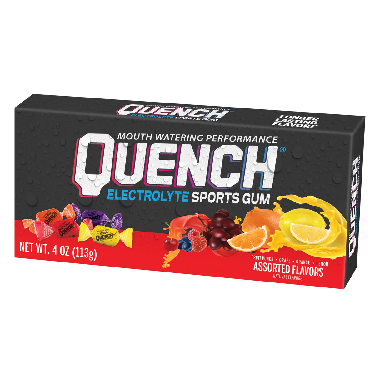 Mueller Quench Lemon piece with tangy flavor for quick hydration during workouts.