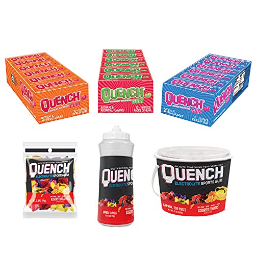 Mueller Quench multi-pack packaging ideal for teams or family workouts.