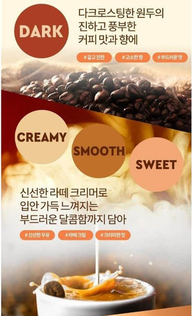Muellery Maxim Supreme Gold coffee beans showing balanced blend