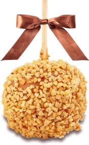 Mulberry Lane Farms chopped roasted peanuts in a bowl, perfect for dessert toppings.