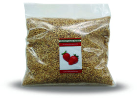 Mulberry Lane Farms chopped roasted peanuts, front label, ideal for bulk baking and toppings.