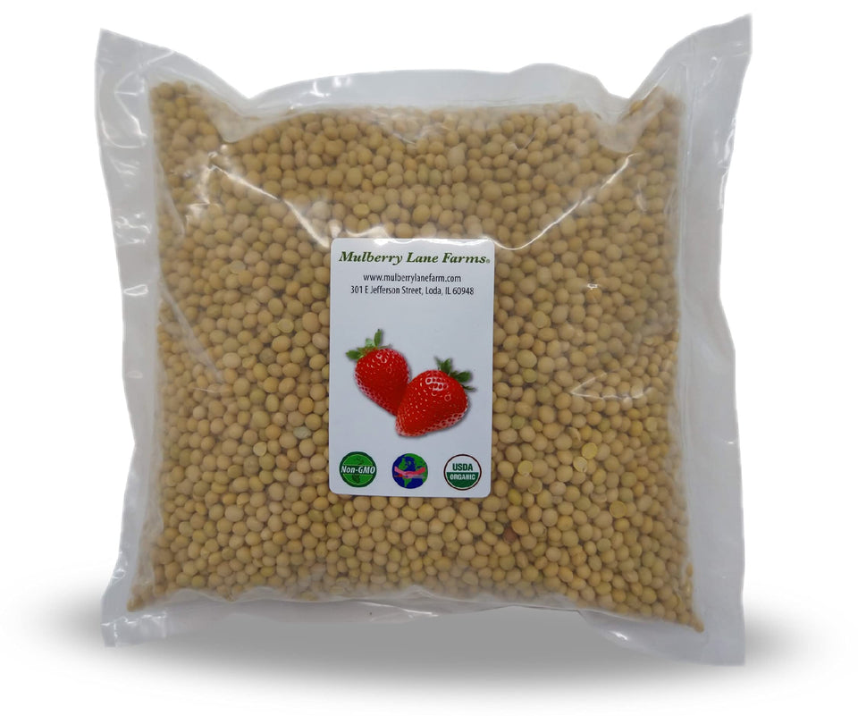 Mulberry Lane Farms soybeans 5lb bulk bag ideal for bulk cooking and savings