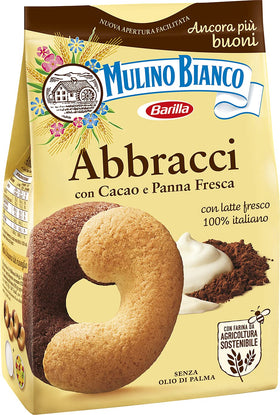 Two-cookie Abbracci combo, ideal for sharing with coffee or tea.