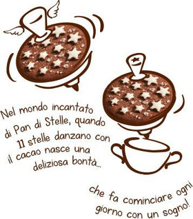 Mulino Bianco Pan di Stelle four-pack offers convenient sharing during gatherings.