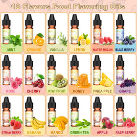 Muloen Flavoring Oil strawberry essence for candies, desserts, and refreshing beverages.