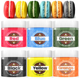 Muloen natural coloring packaging shows a plant-based option for safe home baking.