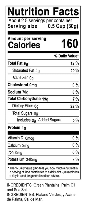 Munch King plantain strips salted glow emphasizes simple ingredients.