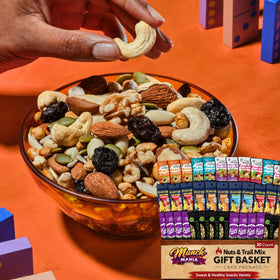 Munch Mania trail mix with dried fruits and nuts gluten-free option