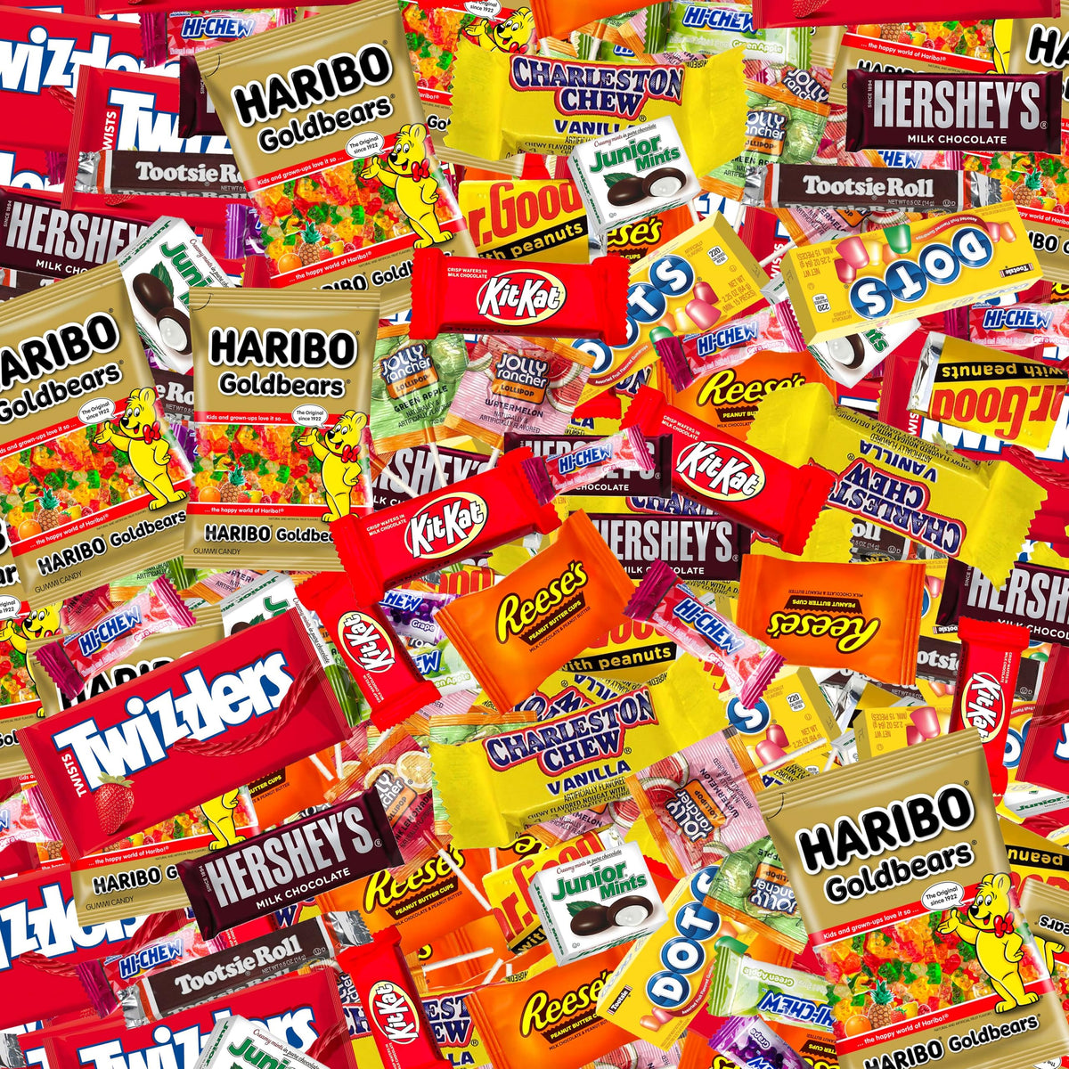 Munchbox assorted candies variety pack image, ideal for Easter baskets and piñatas.