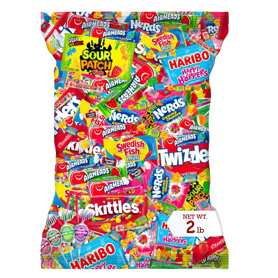 Munchbox bulk candy variety pack with assorted candies for parties and pinatas.
