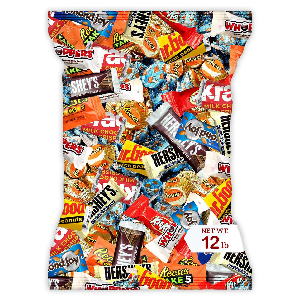 Munchbox bulk chocolate assortment with milk, dark, and white varieties for gifts or celebrations.
