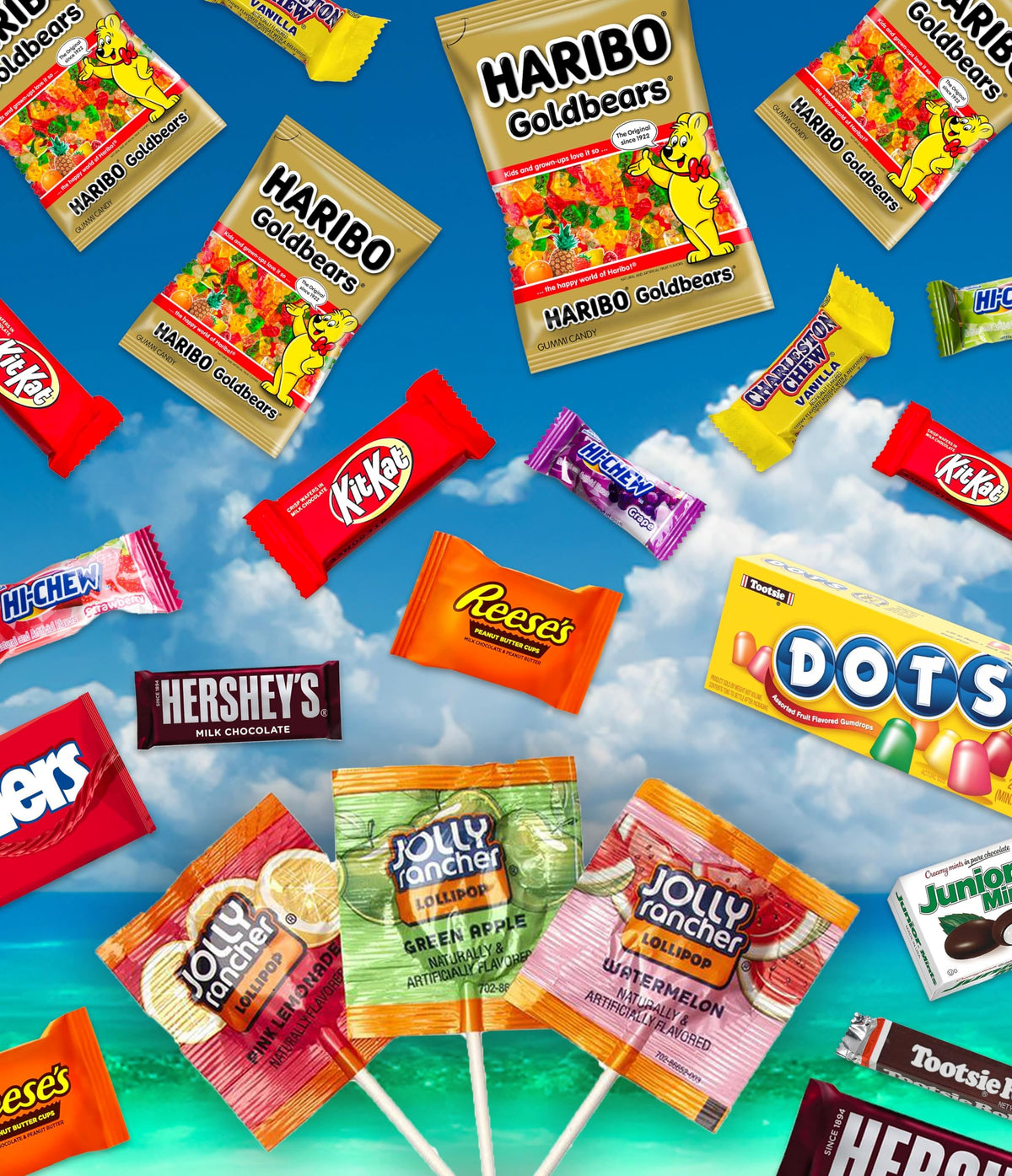 Munchbox pinata candy bulk, colorful treats for party favors.