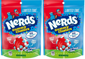Munchique Berry Punch Rush gummy clusters pack for sharing at parties