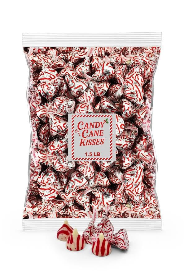 Munchique Candy Cane Kisses Christmas Edition pack shown for bulk gifting and sharing.