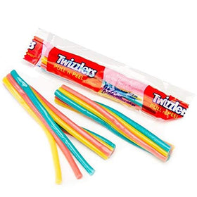 Munchique Easter pastel licorice strands, perfect for Easter baskets and bowls.