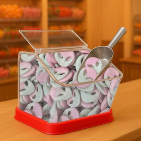 Munchique one-pound bag Watermelon Gummies—convenient, fresh, easy to share.