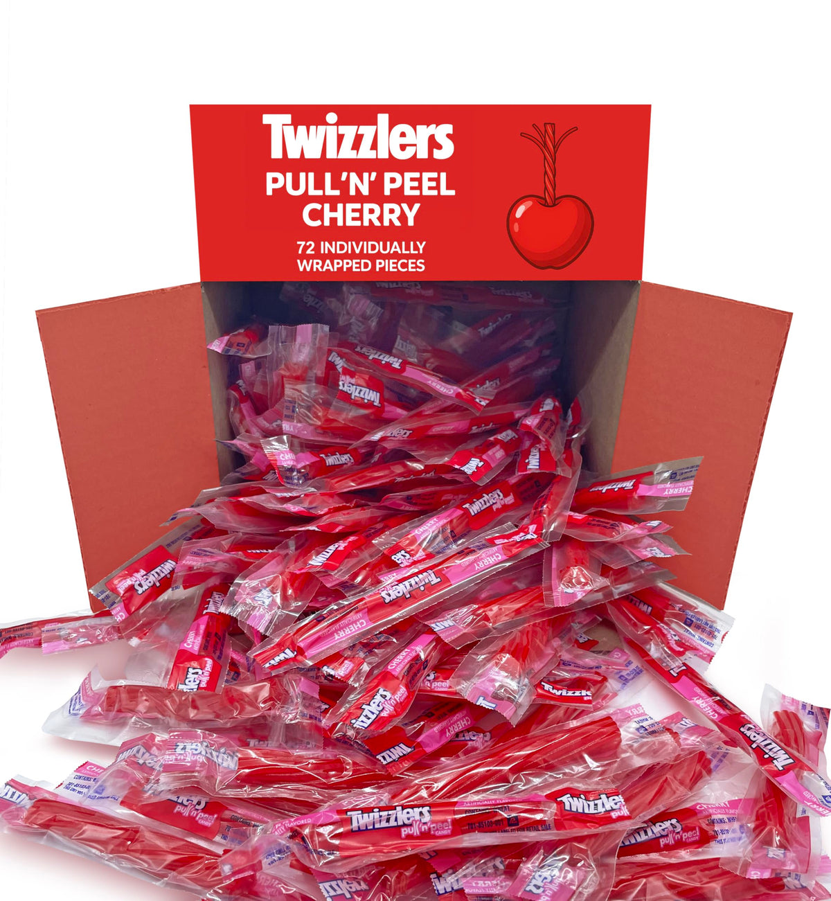 Munchique Pullin Peel Cherry Licorice Candy bag for bulk party size and sharing