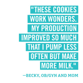 Munchkin Lactation Cookie Bites chocolate salted caramel pouch, comforting treat during busy nursing moments.