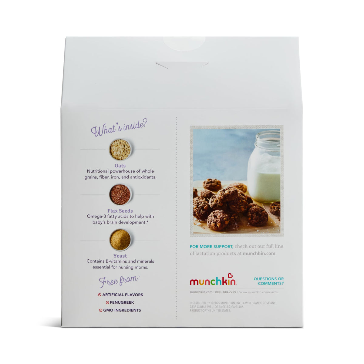 Munchkin Milkmakers chocolate salted caramel bites offer a tasty treat with potential lactation support.