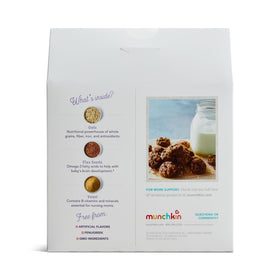 Munchkin Milkmakers chocolate salted caramel bites offer a tasty treat with potential lactation support.