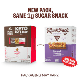 Munk Pack Fiber Nut Bars gluten-free label closeup for shoppers