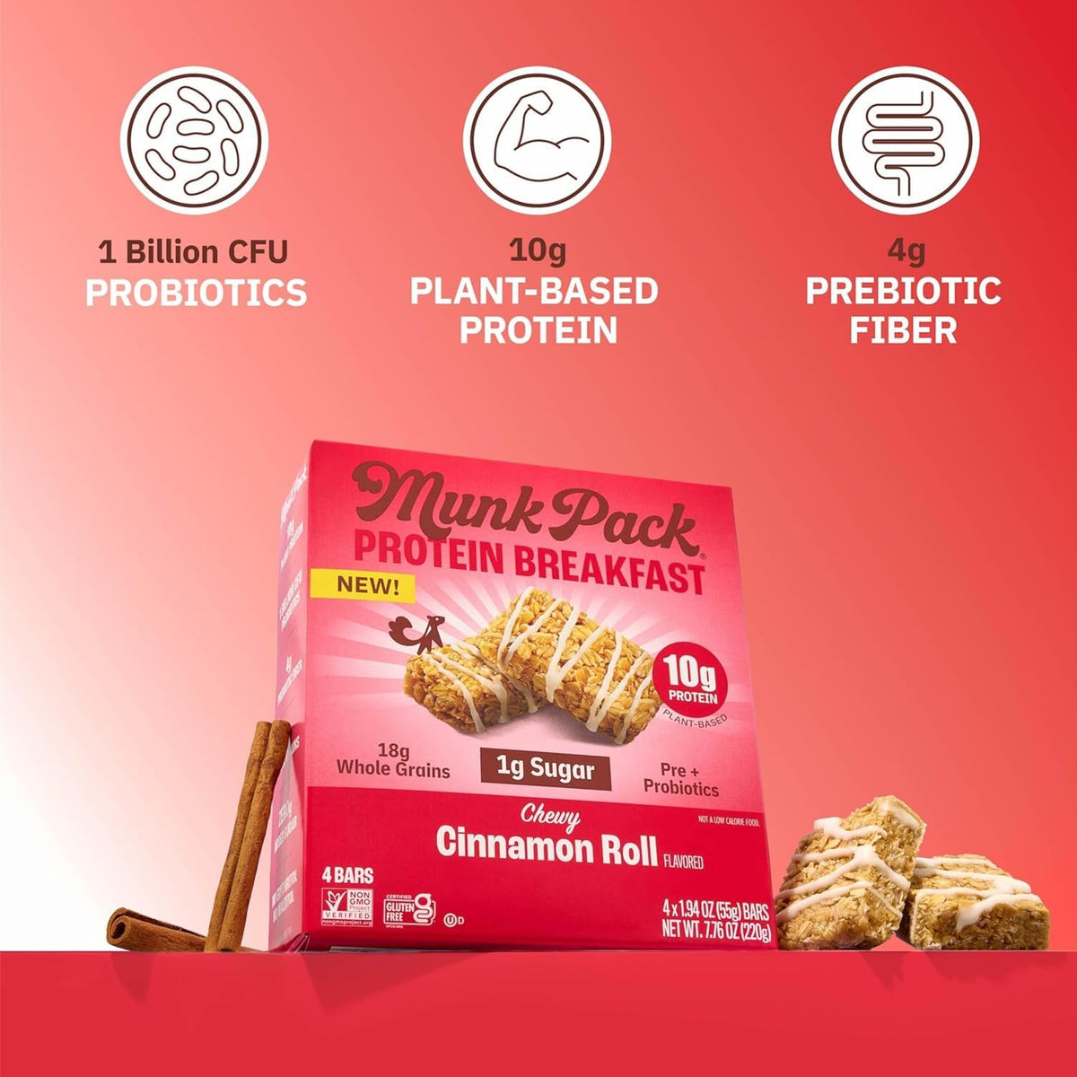 Munk Pack Sampler Bar on-the-go use for busy days.