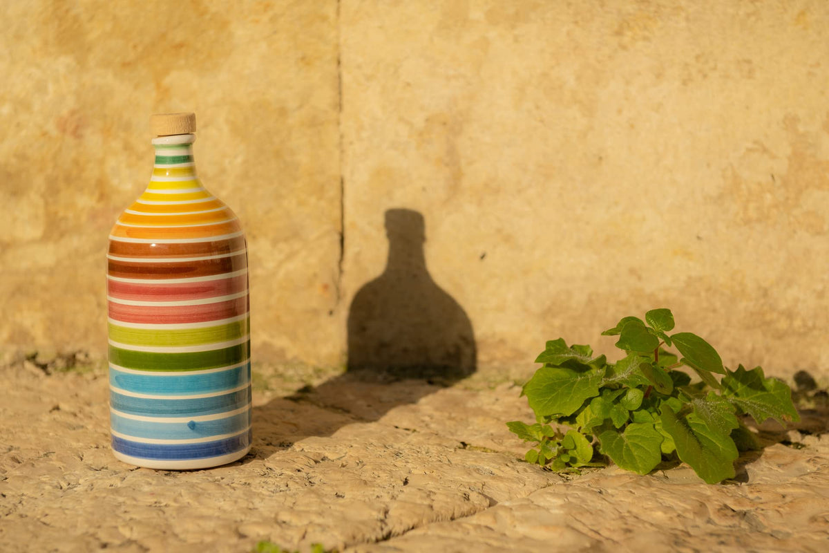 Muraglia EVOO flavor profile notes visually ready for tasting