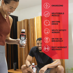 Serving idea with a Muscle Milk shaker cup