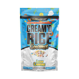 Musclesport Cream'd Rice Gourmet hot-preparation showing quick, hearty breakfast.