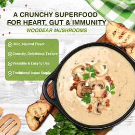 Chef-ready versatility blends into pasta, soups, sauces and more.