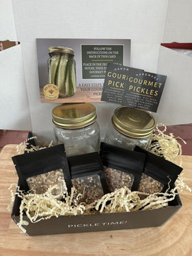 Must Bee Gourmet Pickle Kit creates homemade dil l pickles with fresh flavor