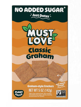 Must Love classic graham crackers bulk pack for versatile snacking