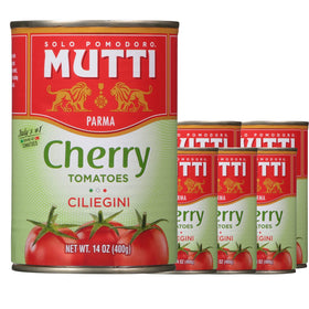 Mutti Cherry Tomatoes Ciliegini in a 14oz can, sun-kissed for sauces