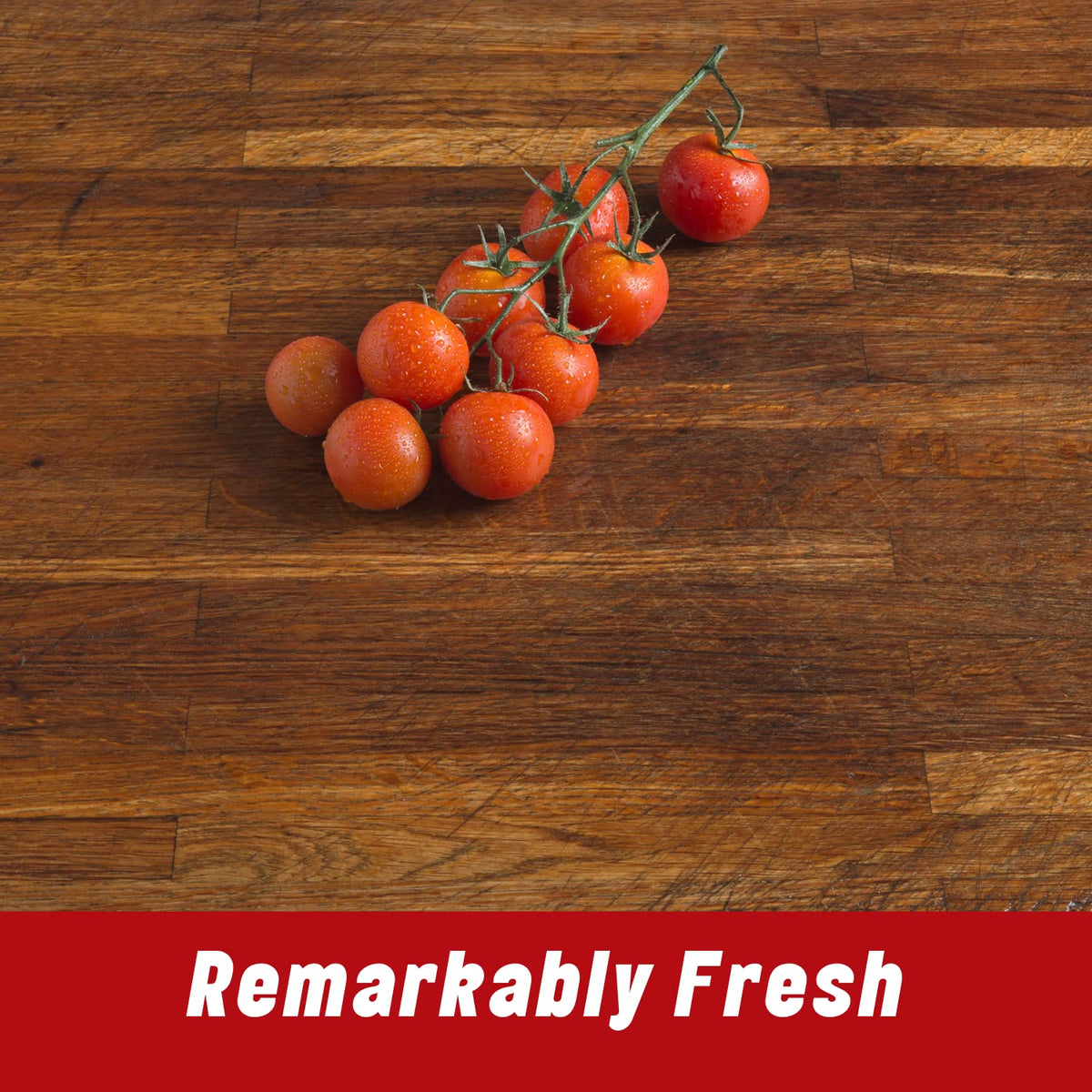 Open Mutti Ciliegini can showing tomato juice for quick recipes