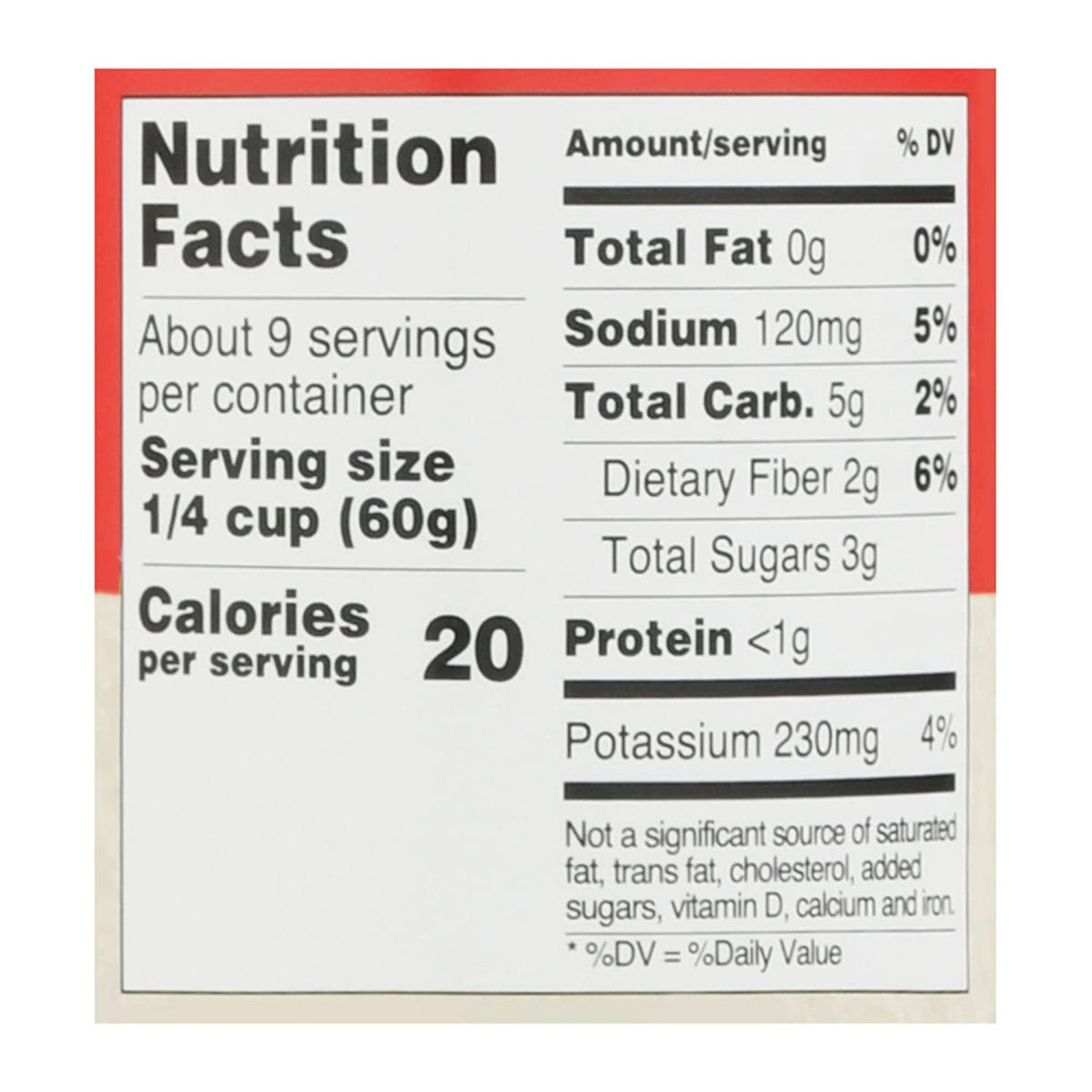 Mutti Organic Tomato Puree Passata ingredients label close-up confirms organic and gluten-free status.