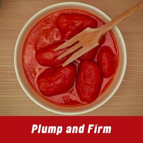 Mutti tomatoes in cans packaging shot, ready for quick weeknight meals