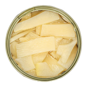 MW Polar bamboo shoots in a bowl add crunch and color to salads.