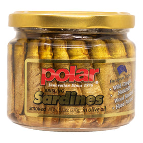 MW Polar Brisling sardines served in a bowl, ready to eat