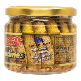 MW Polar Brisling sardines in olive oil, ideal tapas ingredient